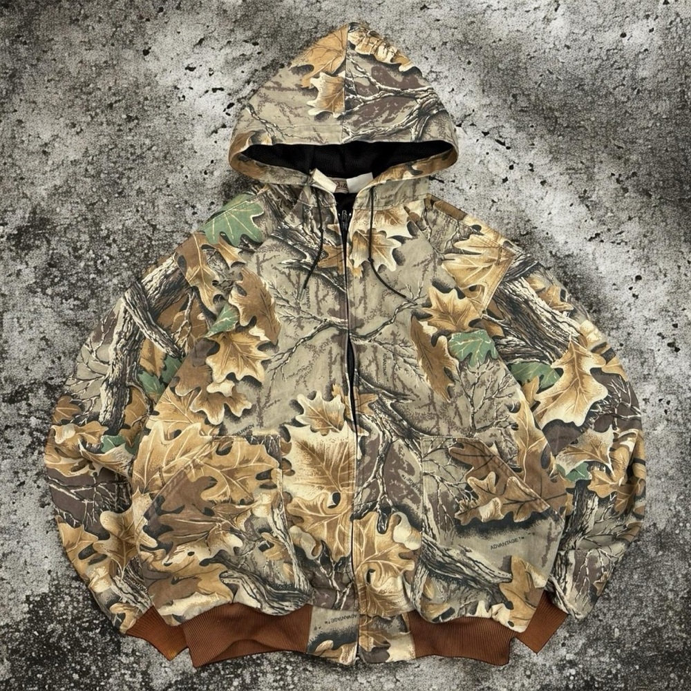 Vintage Real Tree Camo Walls Workwear  Carhartt Like Jacket GRAIL